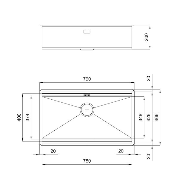 Sink Milanello Workstation