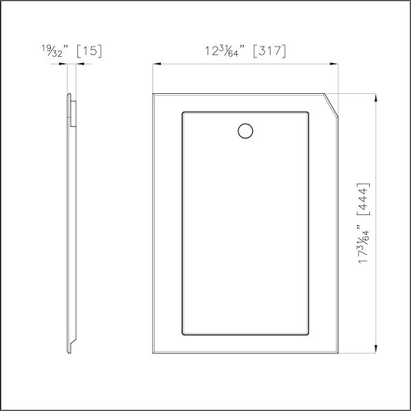 Tagliere Twin in HDPE