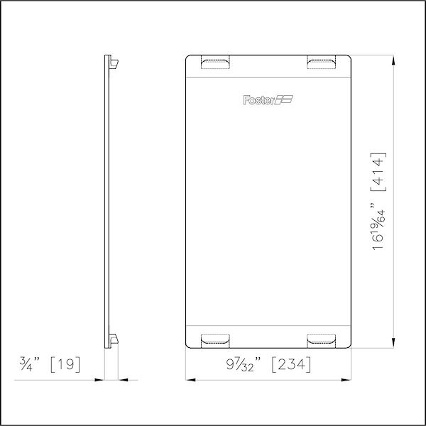 Glass chopping board