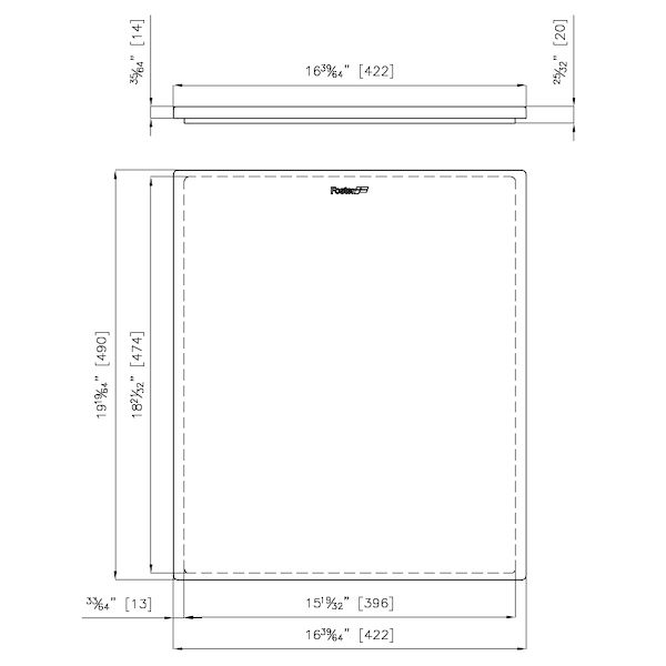 Bamboo chopping board