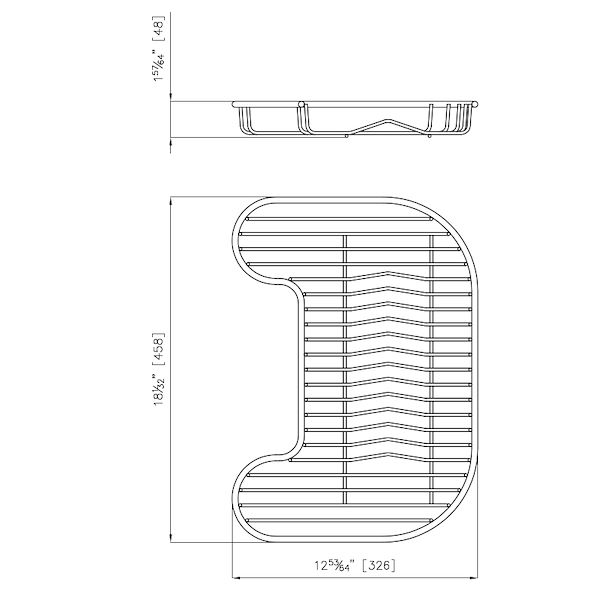 Stainless steel plate rack, Accessories