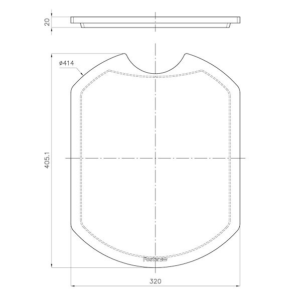 Tagliere in legno Iroko