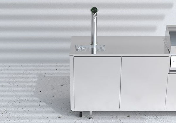 Insieme BBQ + Spillatore Bevande