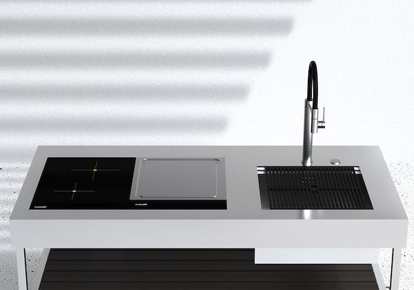 QUI Induction + Teppan + Sink