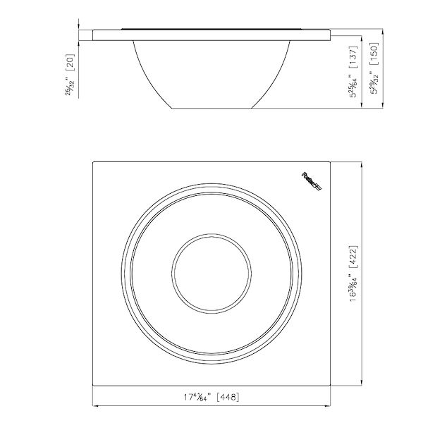 Kit bowl Ø30 cm with bamboo support